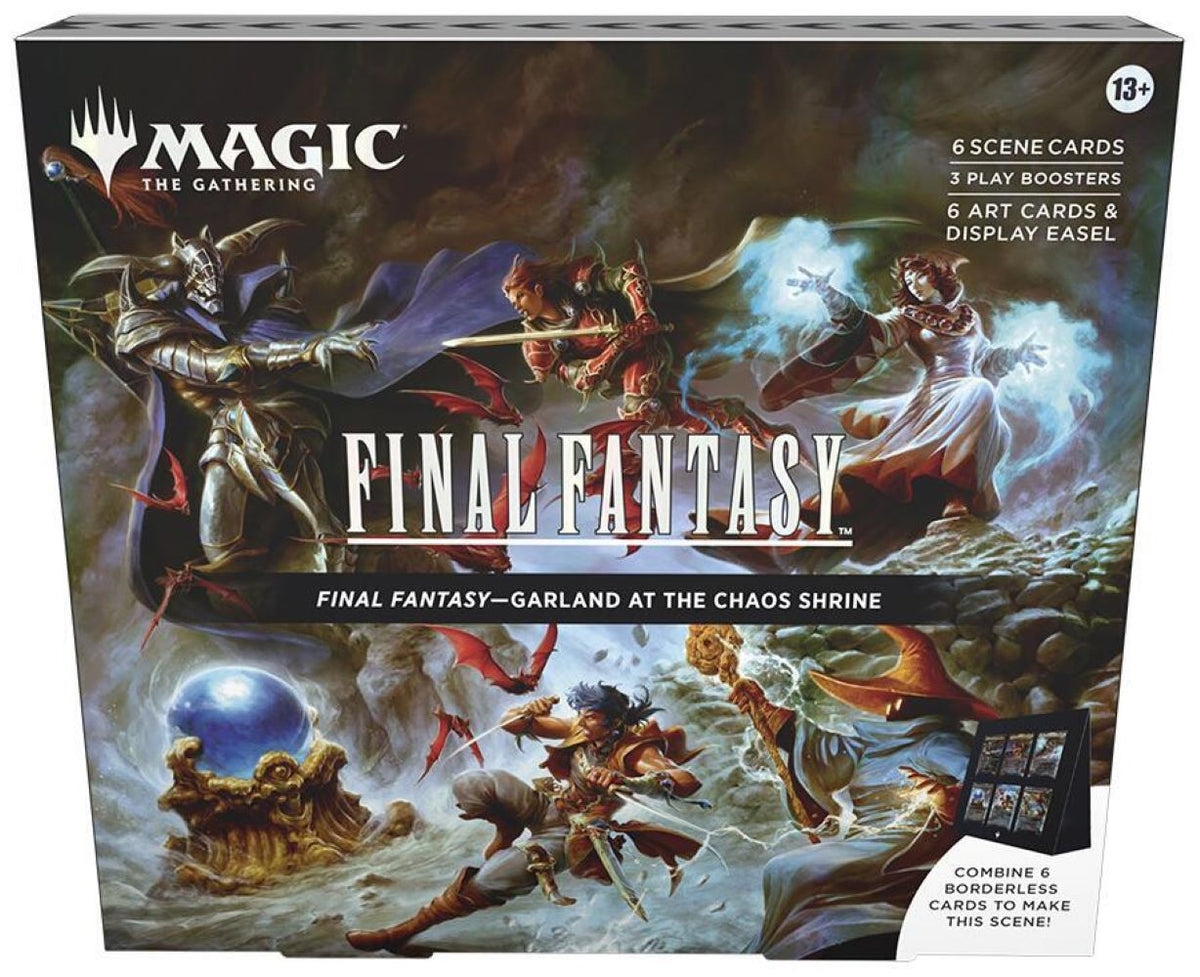 Magic the Gathering: Final Fantasy Holiday Scene Box [Set of 4]