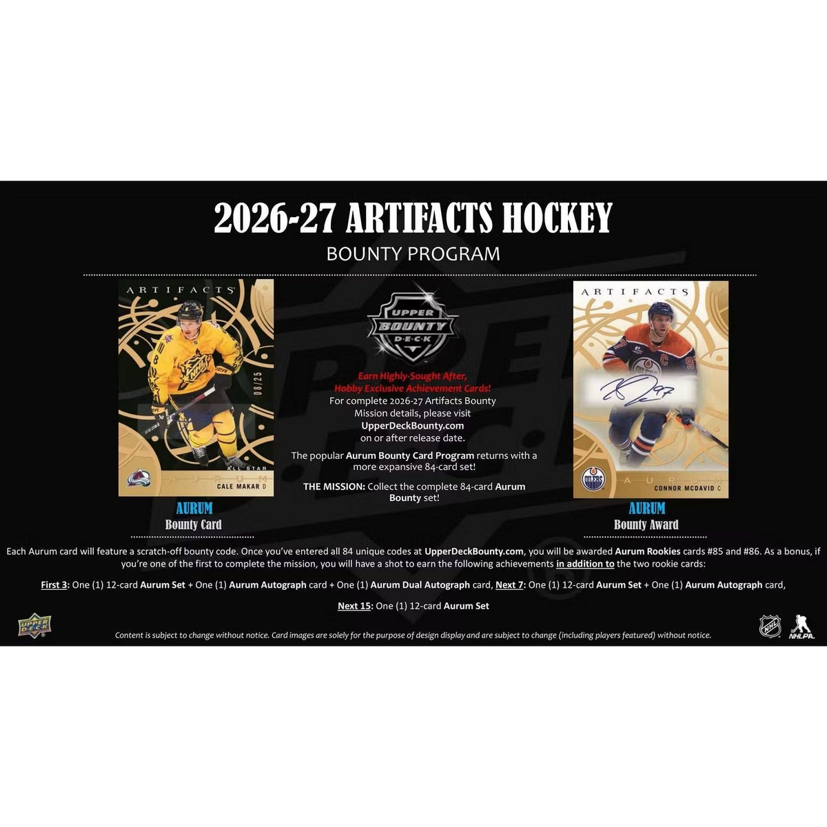 2026-27 Upper Deck Artifacts Hockey Hobby Box *Contact Us To Order*