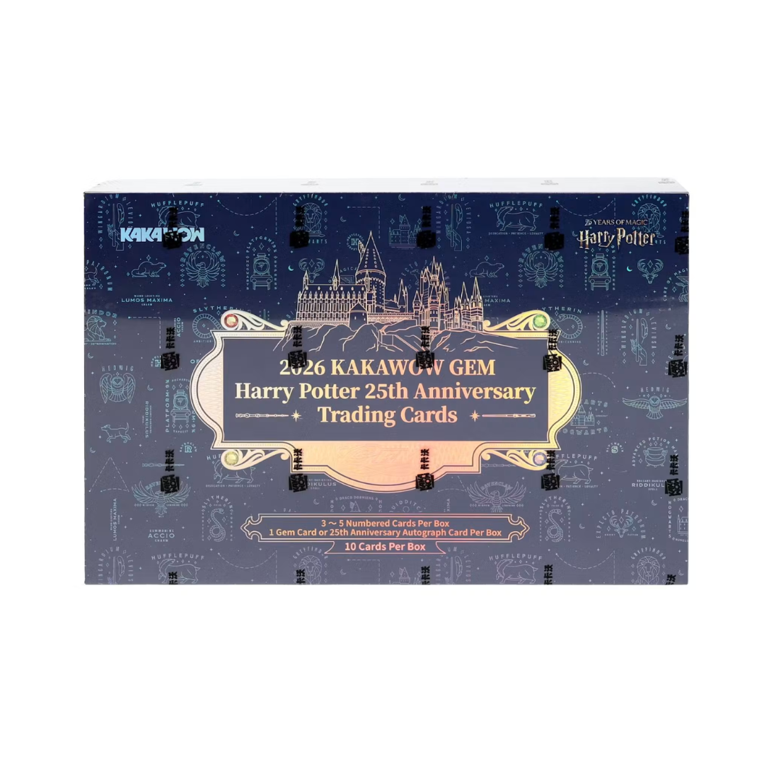 2026 Kakawow Gem Harry Potter 25th Anniversary Hobby Box