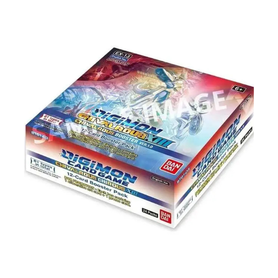 Digimon Card Game Chivalrous XIII Extra Booster Box EX13 (Pre Order)