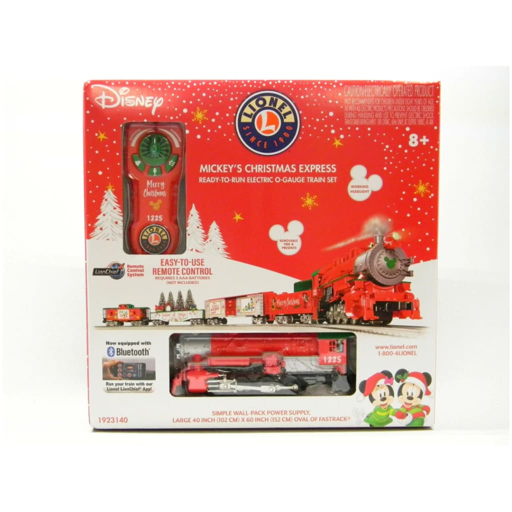 LIONEL LIONCHIEF O GAUGE MICKEYS CHRISTMAS EXPRESS SET