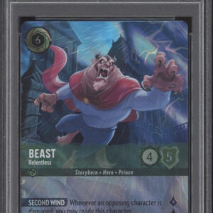 Beast Disney Lorcana Rise of the Floodborn #210 PSA 10
