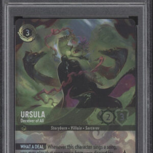 Ursula Disney Lorcana Into the Inklands Enchanted #212 PSA 9