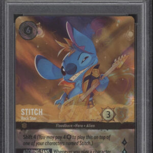 Stitch Disney Lorcana Set Championship Prize Promo #30 PSA 9