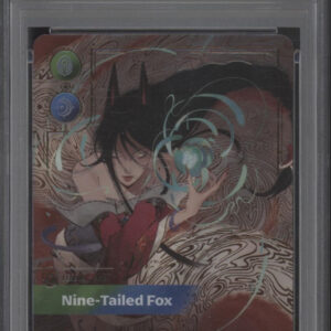 Ahri Nine-Tailed Fox Riftbound Overnumber #303 PSA 10