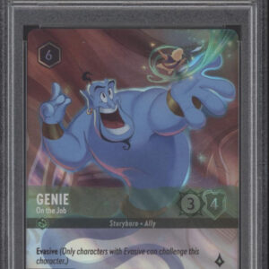 Genie On the Job Disney Lorcana The First Chapter Enchanted #209 PSA 10