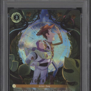 You've Got a Friend in Me Disney Lorcana Wilds Unknown Enchanted #225 PSA 9