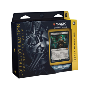 MTG - WARHAMMER 40,000 COMMANDER DECK - Necron Dynasties Commander Deck (Collector's Edition)