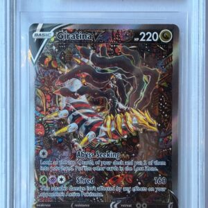 2022 SWORD & SHIELD  LOST ORIGIN #186 GIRATINA V UR ALT ART BGS 9.5