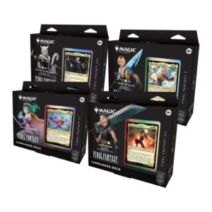 MTG - Universes Beyond: Final Fantasy - Commander Deck - Set of 4