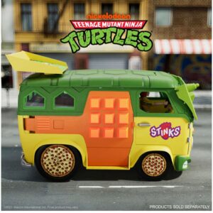 Super 7 Teenage Mutant Ninja Turtles Ultimates Party Wagon Vehicle